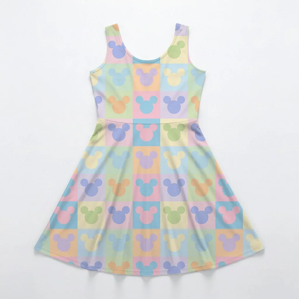 Mickey Pastel Icons Mommy & Me Dress, Mama Mini Magical Matching Outfit - Image 3