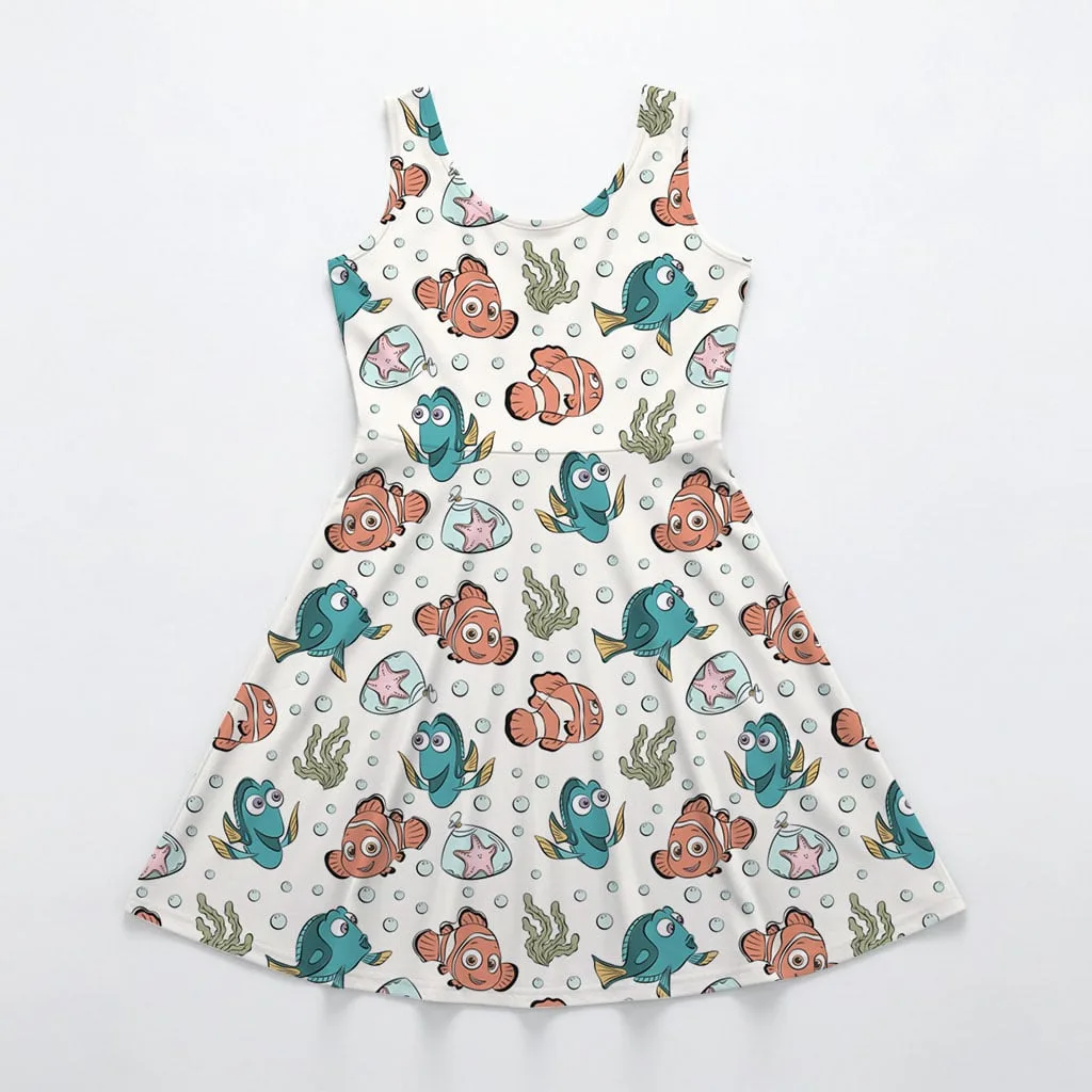 Disney Finding Nemo Mommy & Me Dress, Mama Mini Family Matching Outfit - Image 3