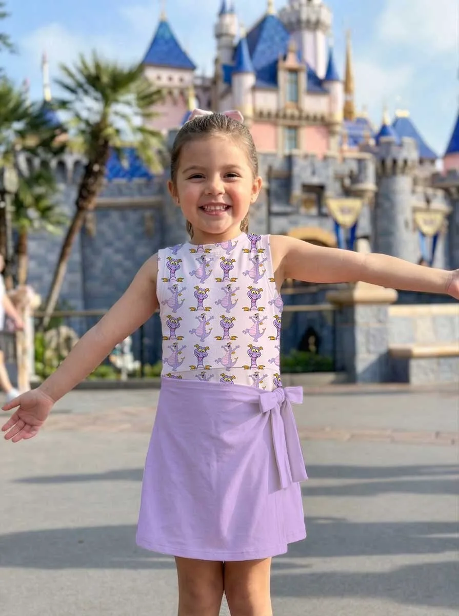 Girls Figment Tennis Dress Skirt, Family Matching Disney Outfit - Image 7