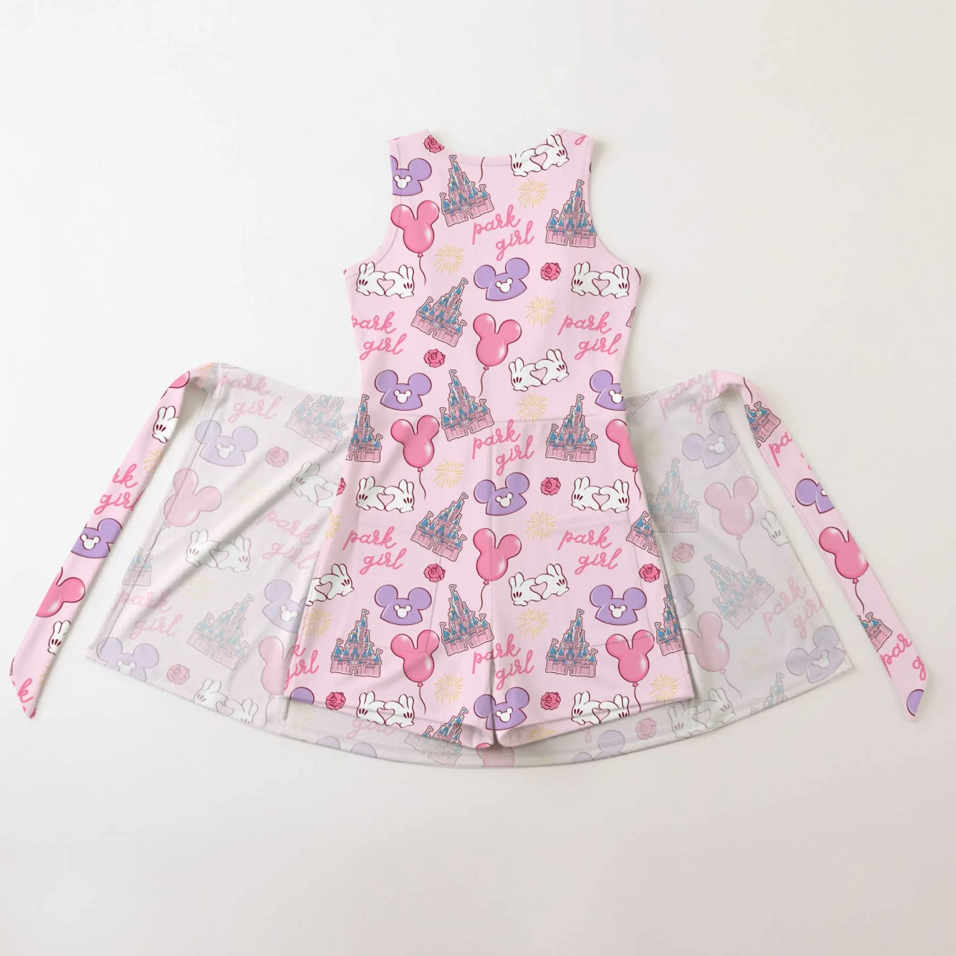 Girls Magical Mickey Icons Tennis Dress Skirt, Family Matching Disney Outfit - Image 2