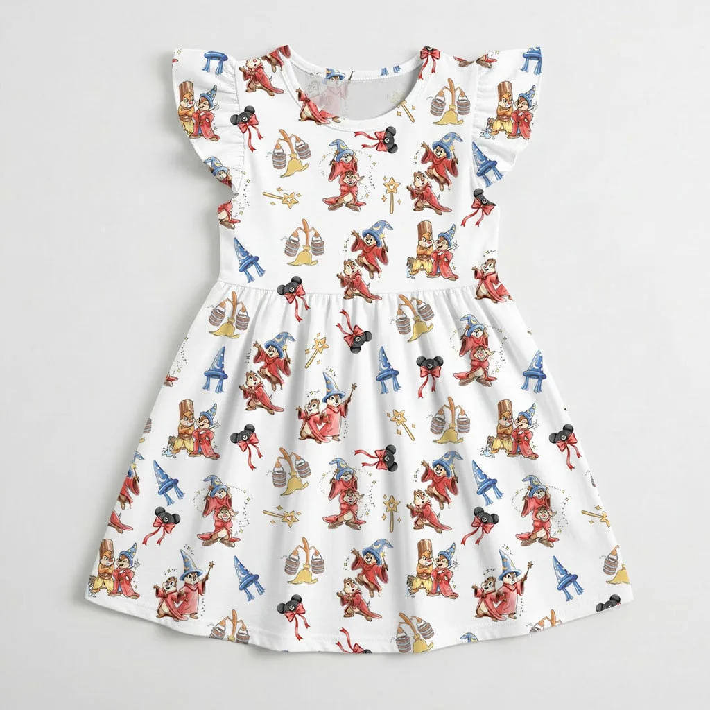 Disney Chip and Dale Mommy & Me Dress, Mama Mini Family Matching Outfit - Image 4