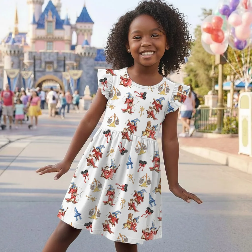 Disney Chip and Dale Mommy & Me Dress, Mama Mini Family Matching Outfit - Image 6