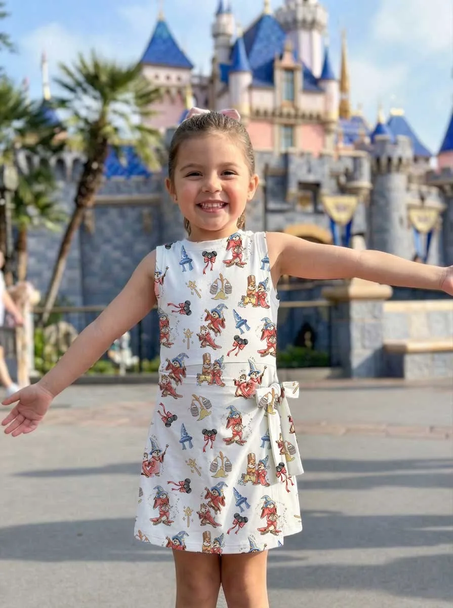 Girls Chip Dale Woodland Friends Tennis Dress Skirt, Family Matching Disney Outfit - Image 7