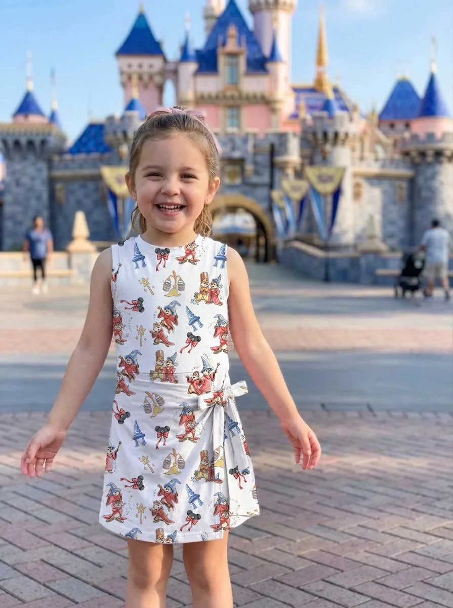 Girls Chip Dale Woodland Friends Tennis Dress Skirt, Family Matching Disney Outfit - Image 8