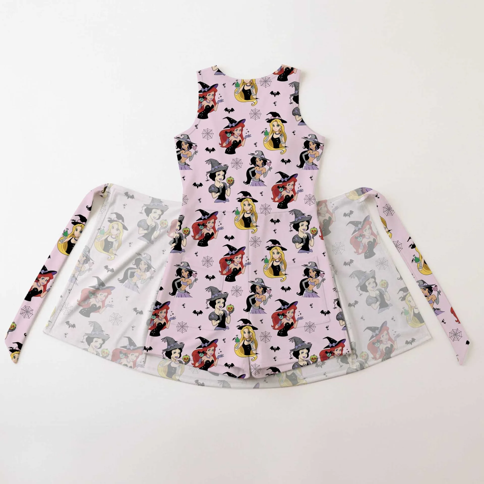 Girls Disney Princess Halloween Tennis Dress Skirt, Family Matching Disney Outfit - Image 2