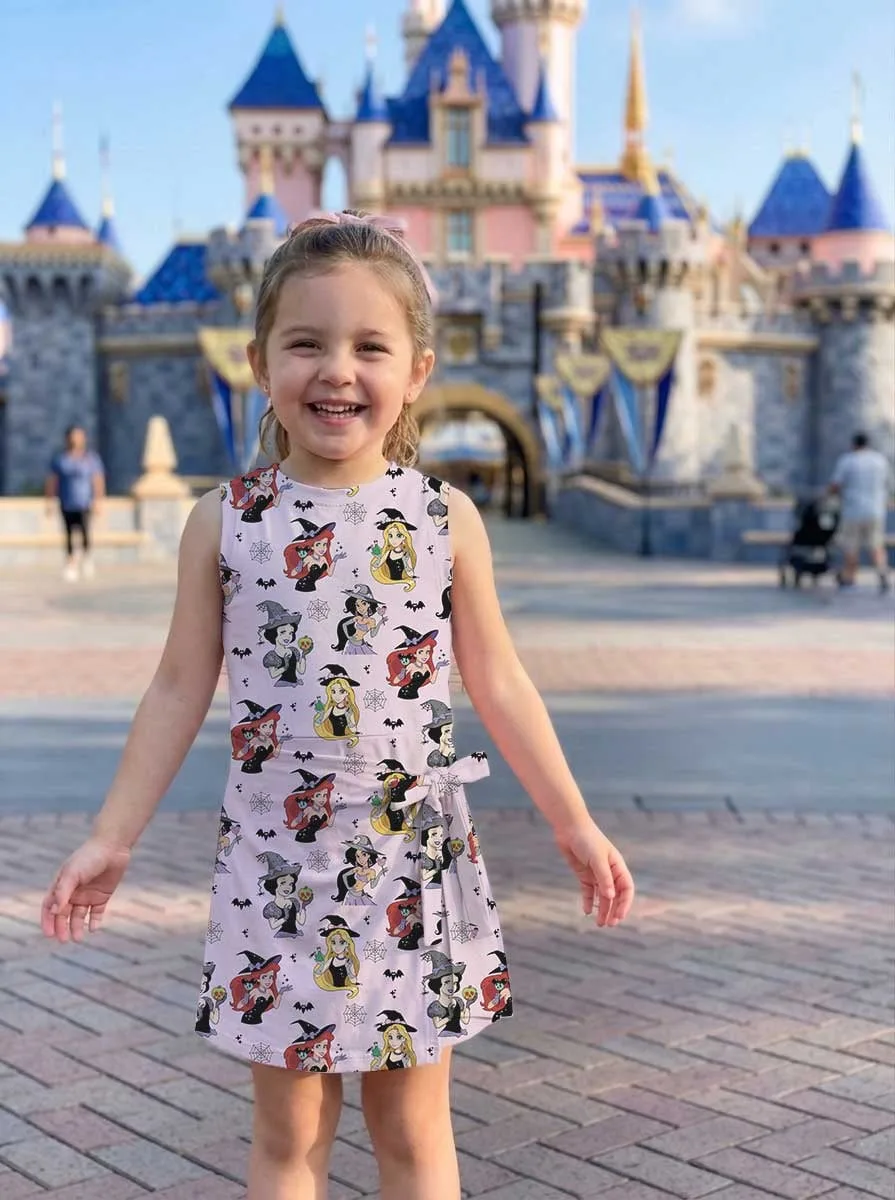 Girls Disney Princess Halloween Tennis Dress Skirt, Family Matching Disney Outfit - Image 8