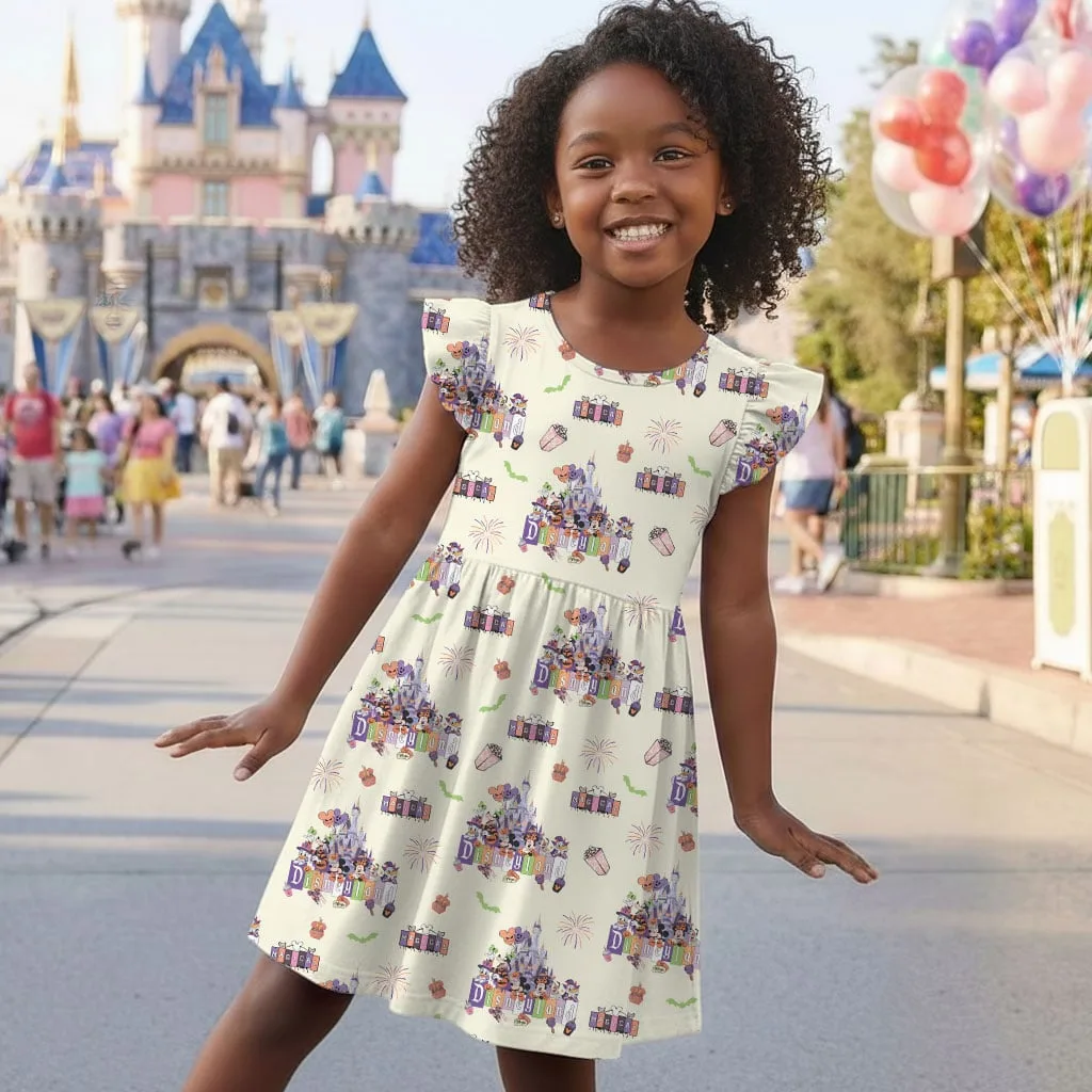 Disney Parks Castle Mommy & Me Dress, Mama Mini Family Matching Outfit - Image 6