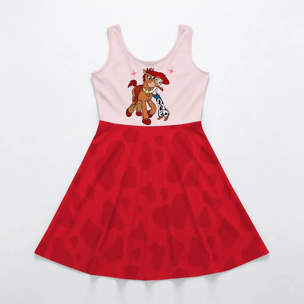 Disney Toy Story Jessie Mommy & Me Dress, Mama Mini Family Matching Outfit - Image 3