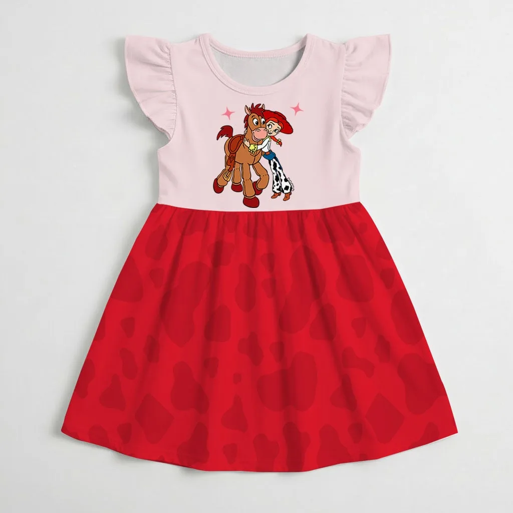 Disney Toy Story Jessie Mommy & Me Dress, Mama Mini Family Matching Outfit - Image 5