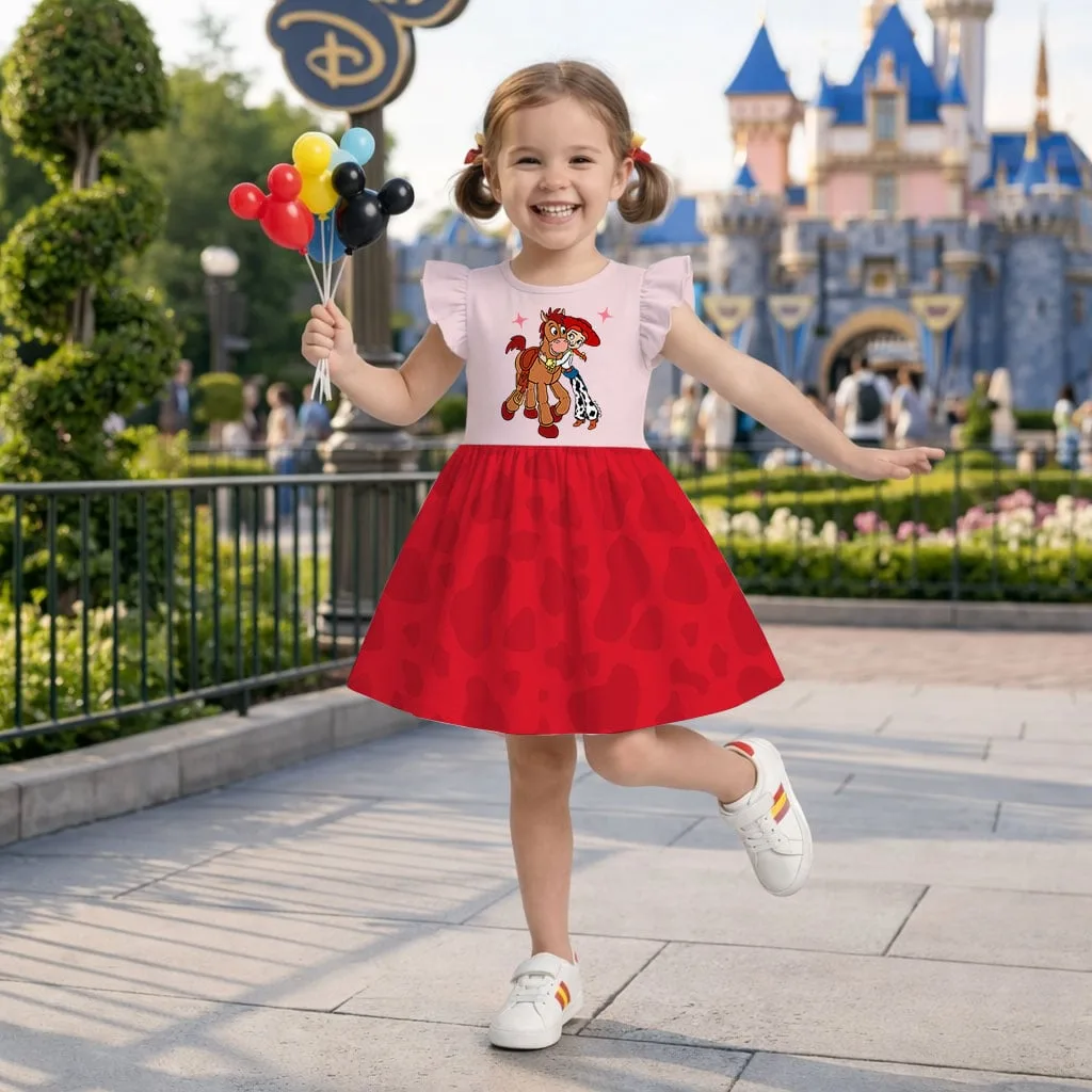 Disney Toy Story Jessie Mommy & Me Dress, Mama Mini Family Matching Outfit - Image 6