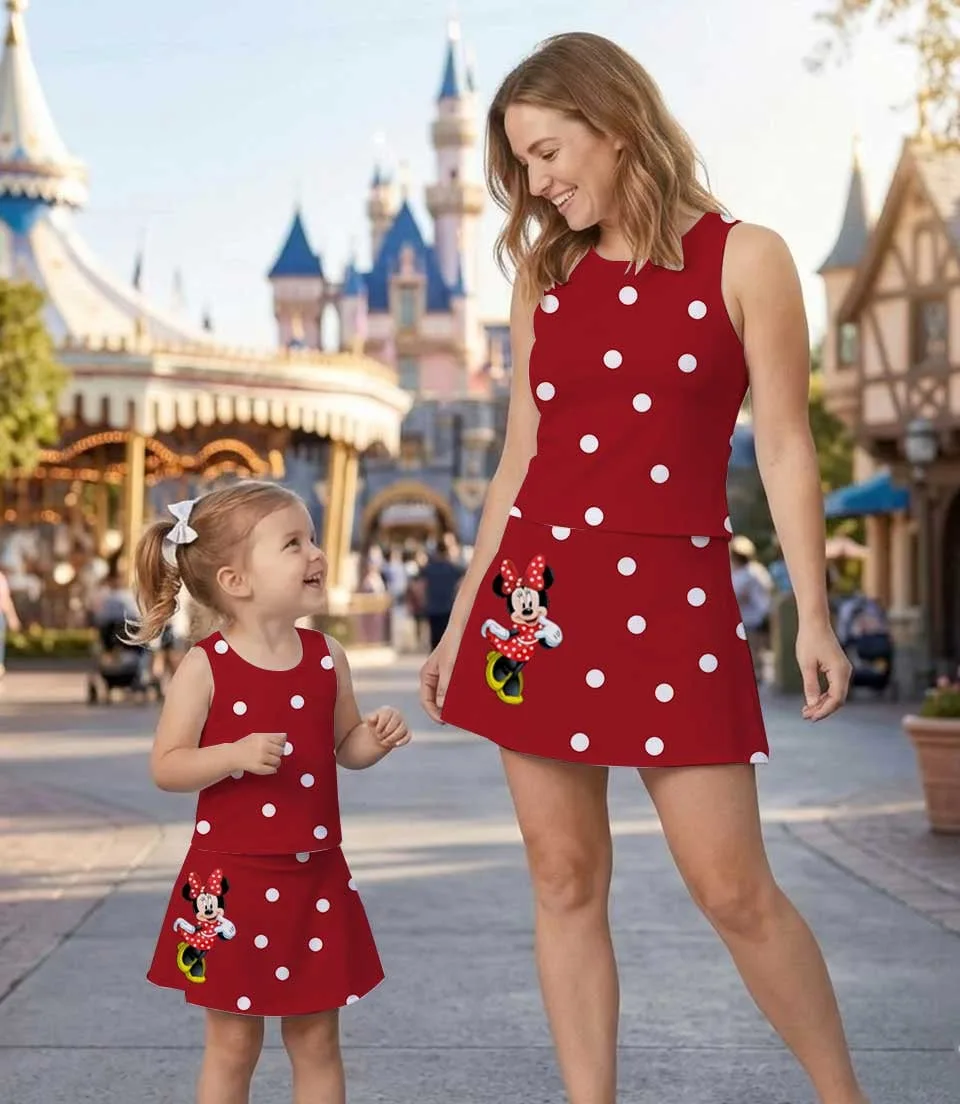 Women's Minnie Activewear Set, Athletic Dress & Skort Outfit - Image 7