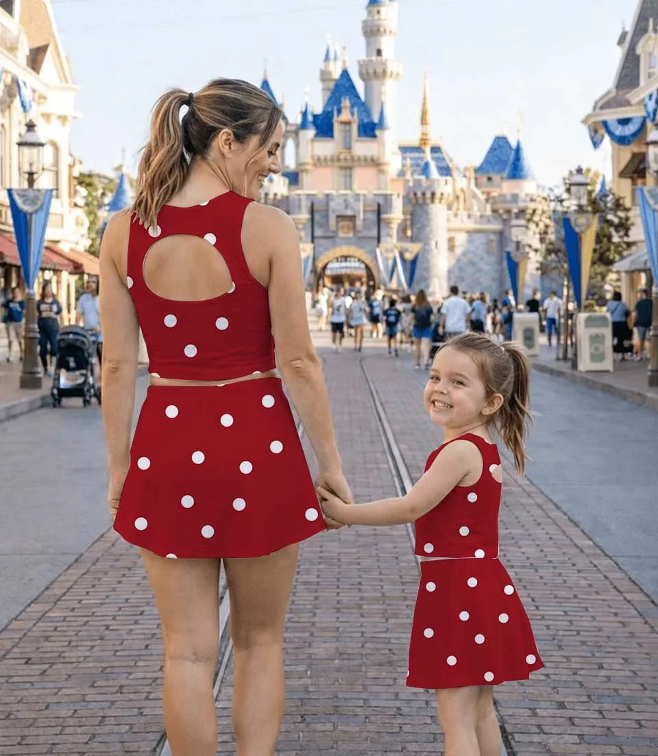 Women's Minnie Activewear Set, Athletic Dress & Skort Outfit - Image 6
