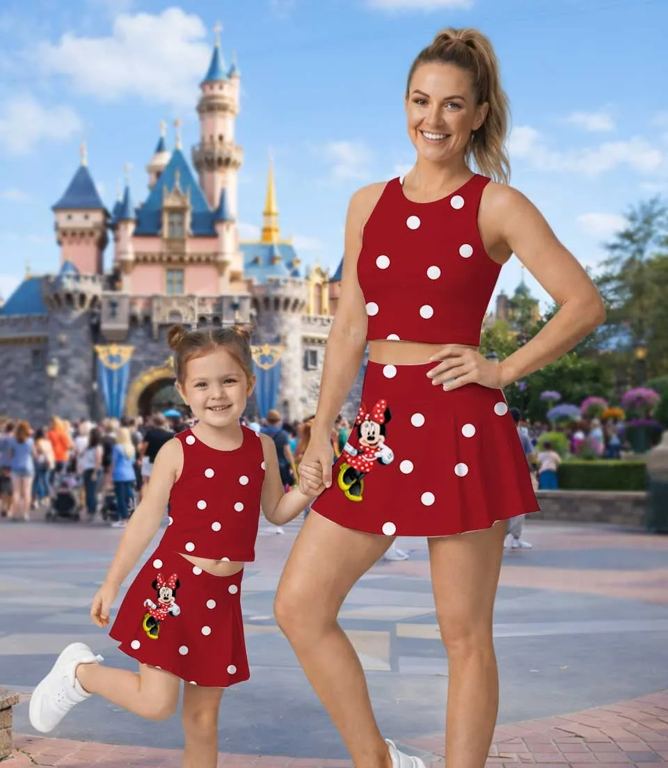 Women's Minnie Activewear Set, Athletic Dress & Skort Outfit - Image 5