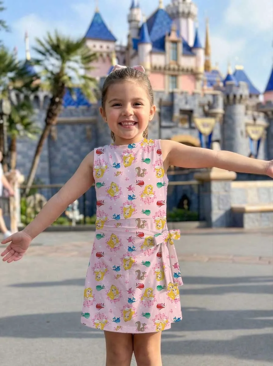 Girls Sleeping Beauty Forest Friends Tennis Dress Skirt, Family Matching Disney Outfit - Image 7