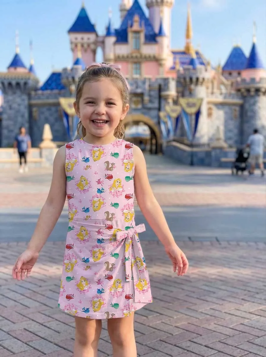 Girls Sleeping Beauty Forest Friends Tennis Dress Skirt, Family Matching Disney Outfit - Image 8