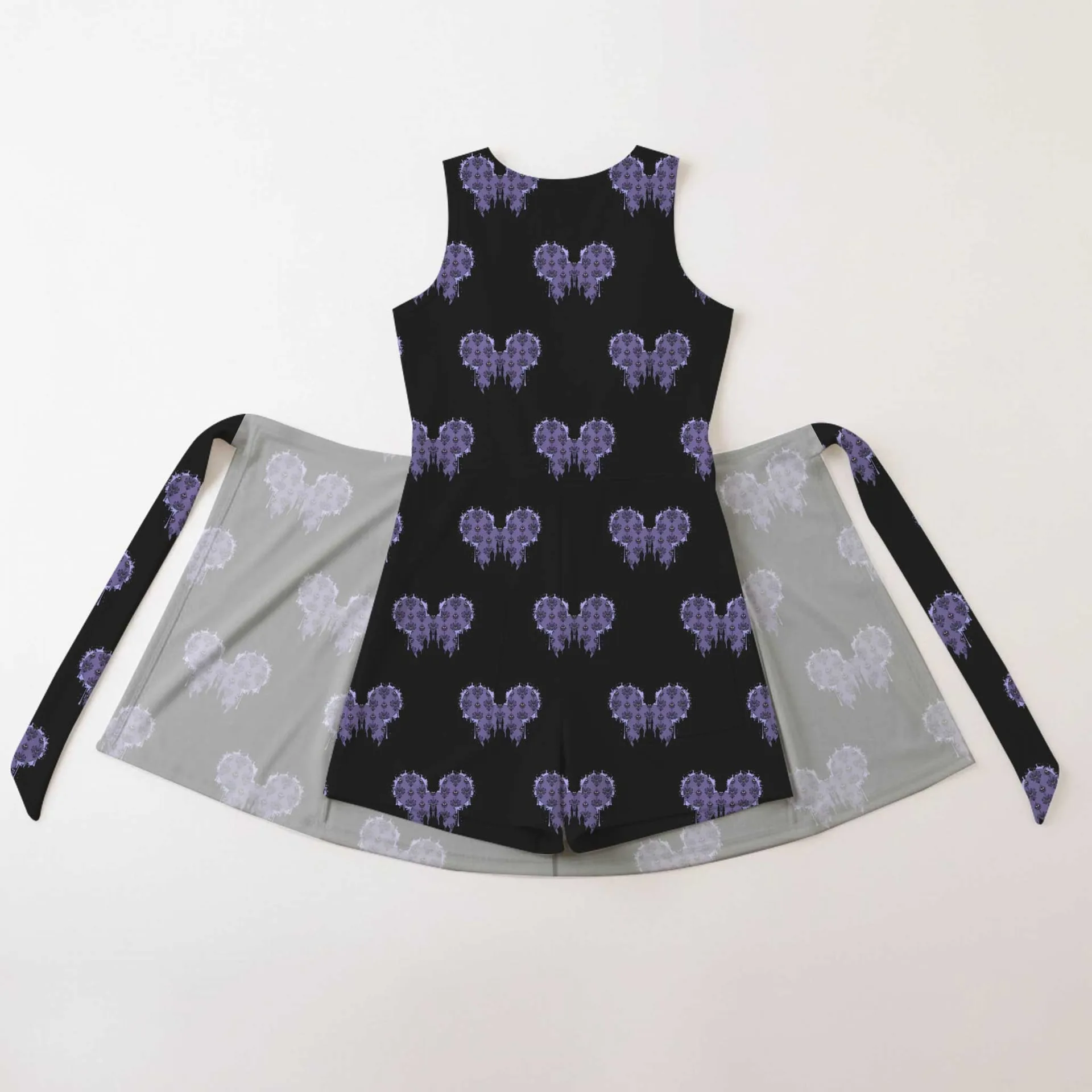 Girls Mickey Ears Pattern Tennis Dress Skirt, Family Matching Disney Outfit - Image 2