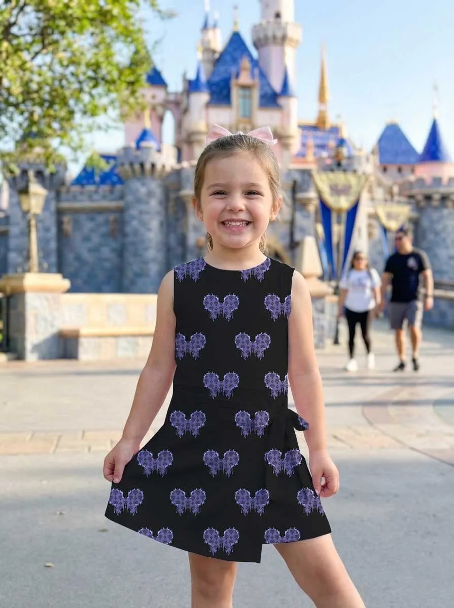 Girls Mickey Ears Pattern Tennis Dress Skirt, Family Matching Disney Outfit - Image 6