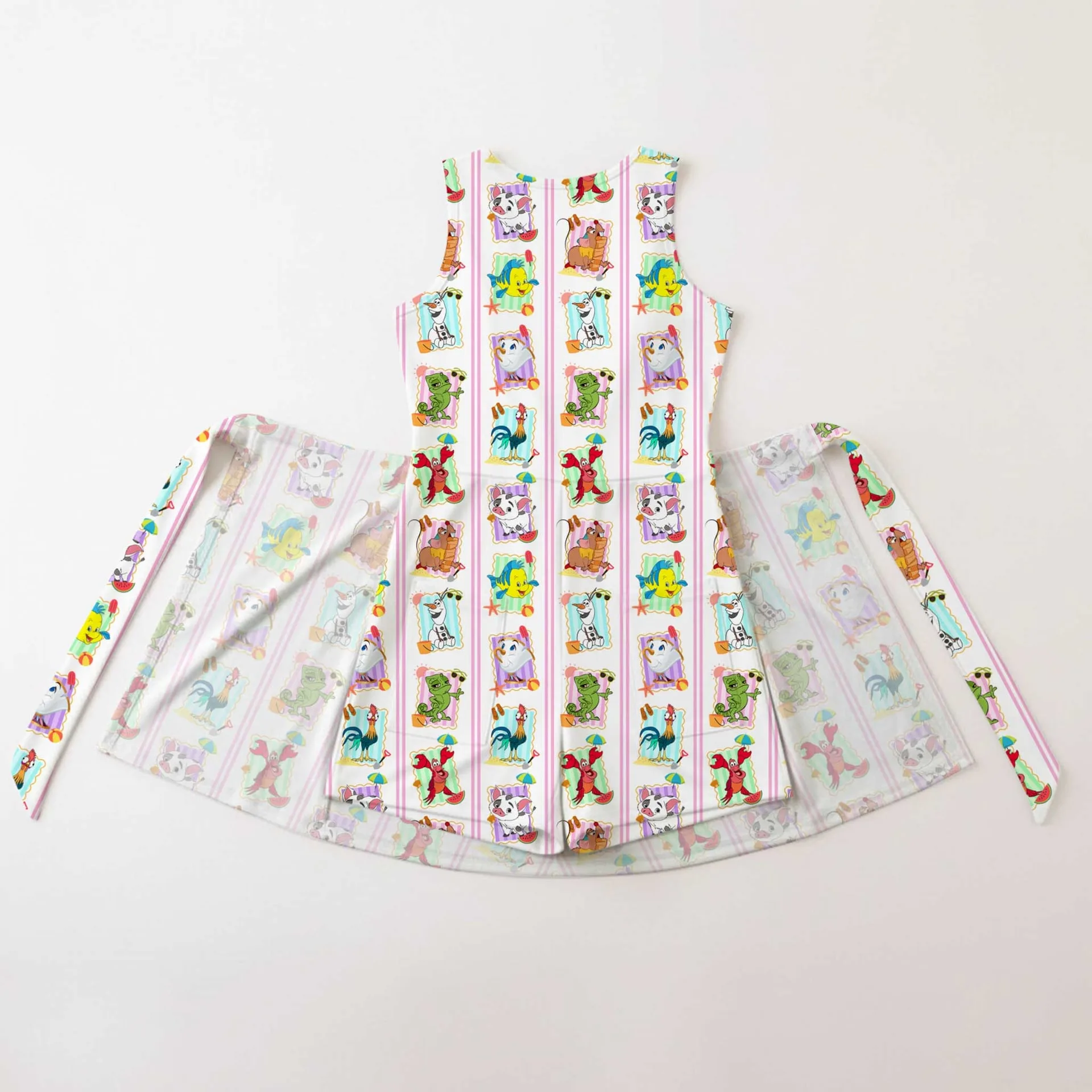 Girls Disney Magical Summer Tennis Dress Skirt, Family Matching Vacation Outfit - Image 2