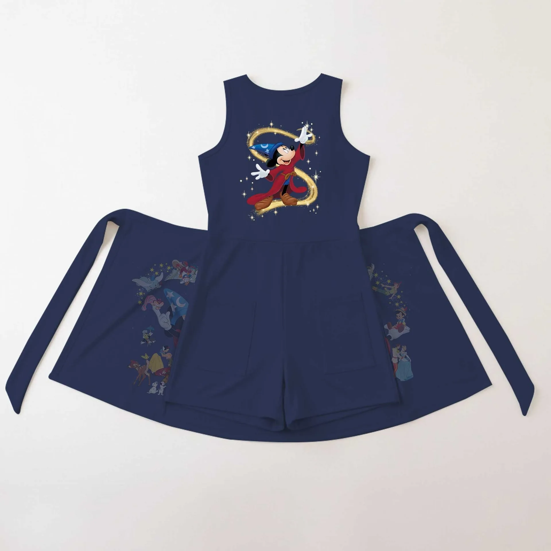 Girls Disney Classics Magic Kingdom Tennis Dress Skirt, Family Matching Disney Outfit - Image 2