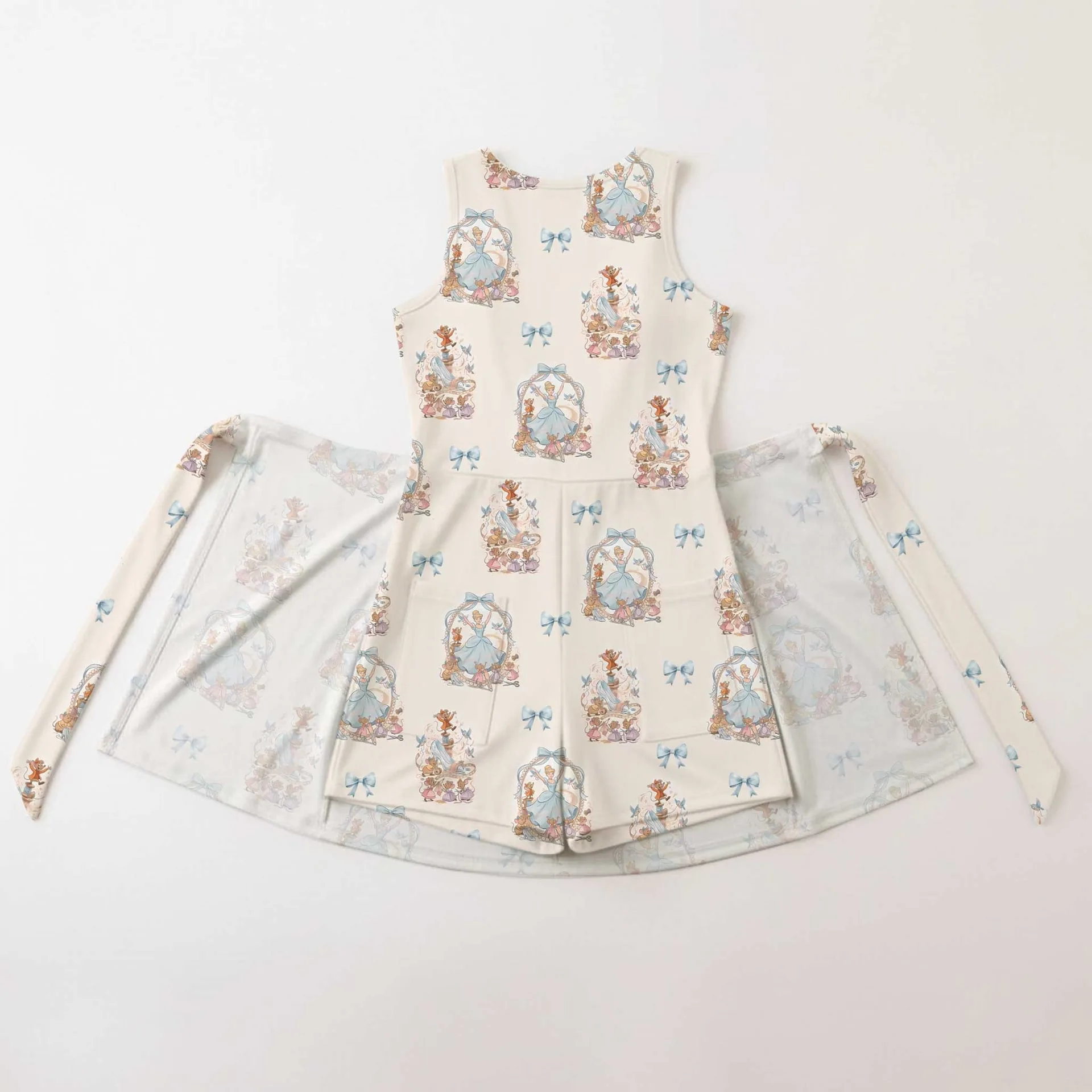 Girls Cinderella Coquette Tennis Dress Skirt, Family Matching Disney Outfit - Image 9