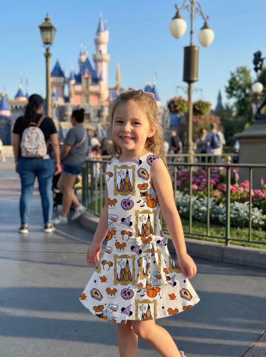 Girls Halloween Mickey Ears Tennis Dress Skirt, Family Matching Disney Outfit - Image 9