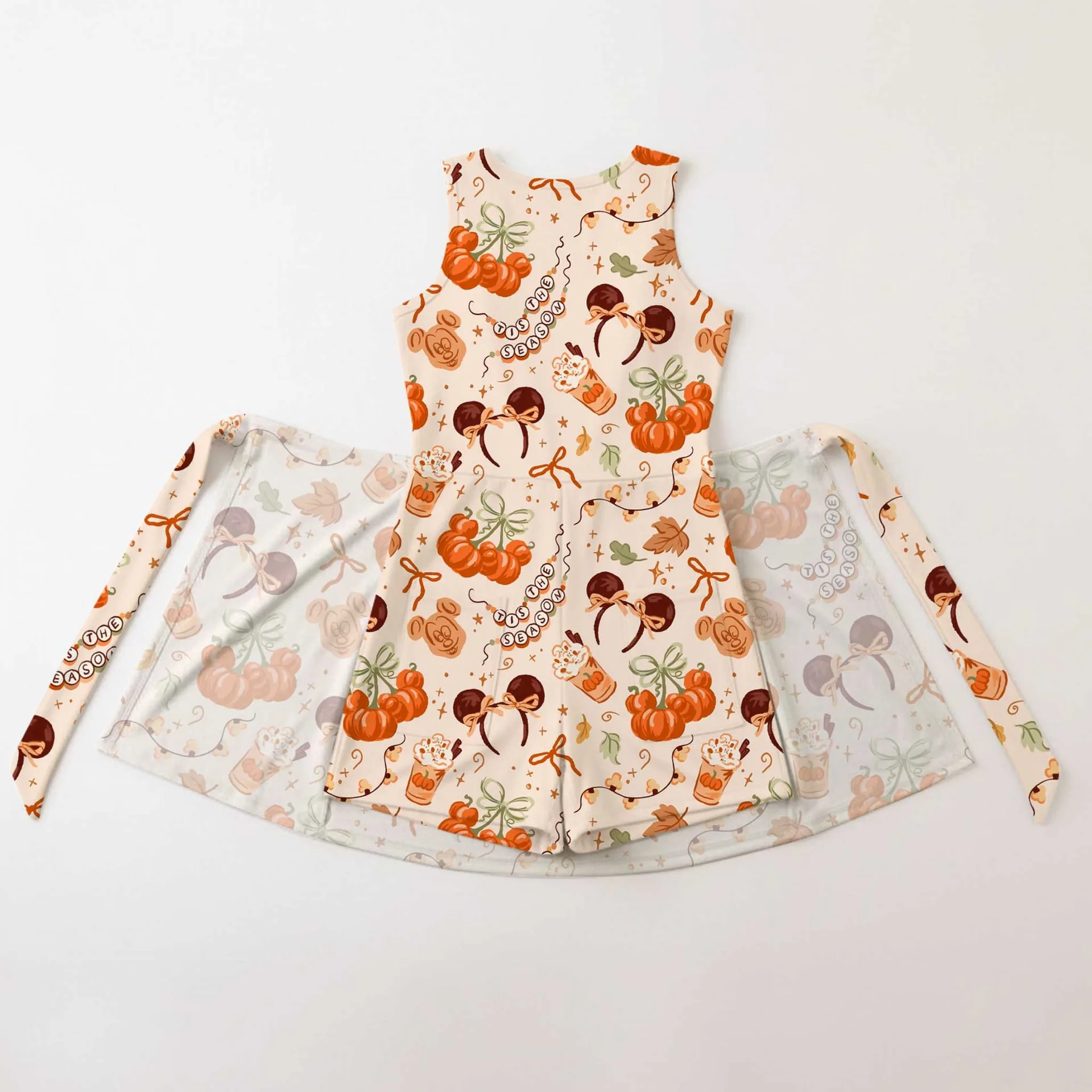Girls Disney Fall Mickey Ears Tennis Dress Skirt, Family Matching Outfit - Image 9