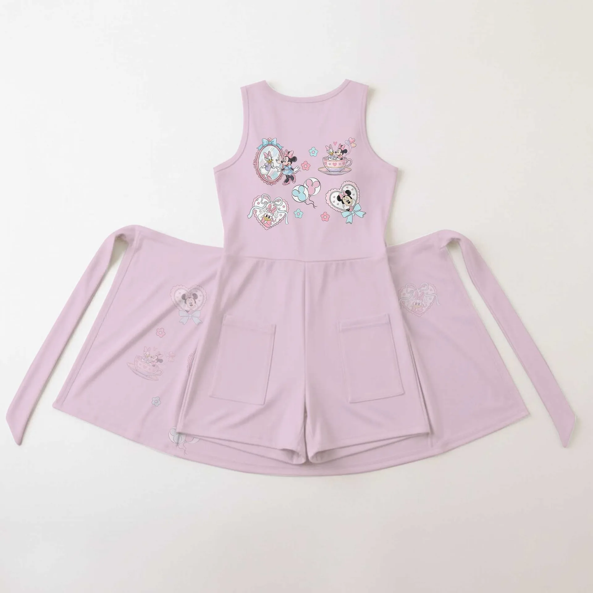 Girls Coquette Mickey Minnie Tennis Dress Skirt, Family Matching Disney Outfit - Image 2