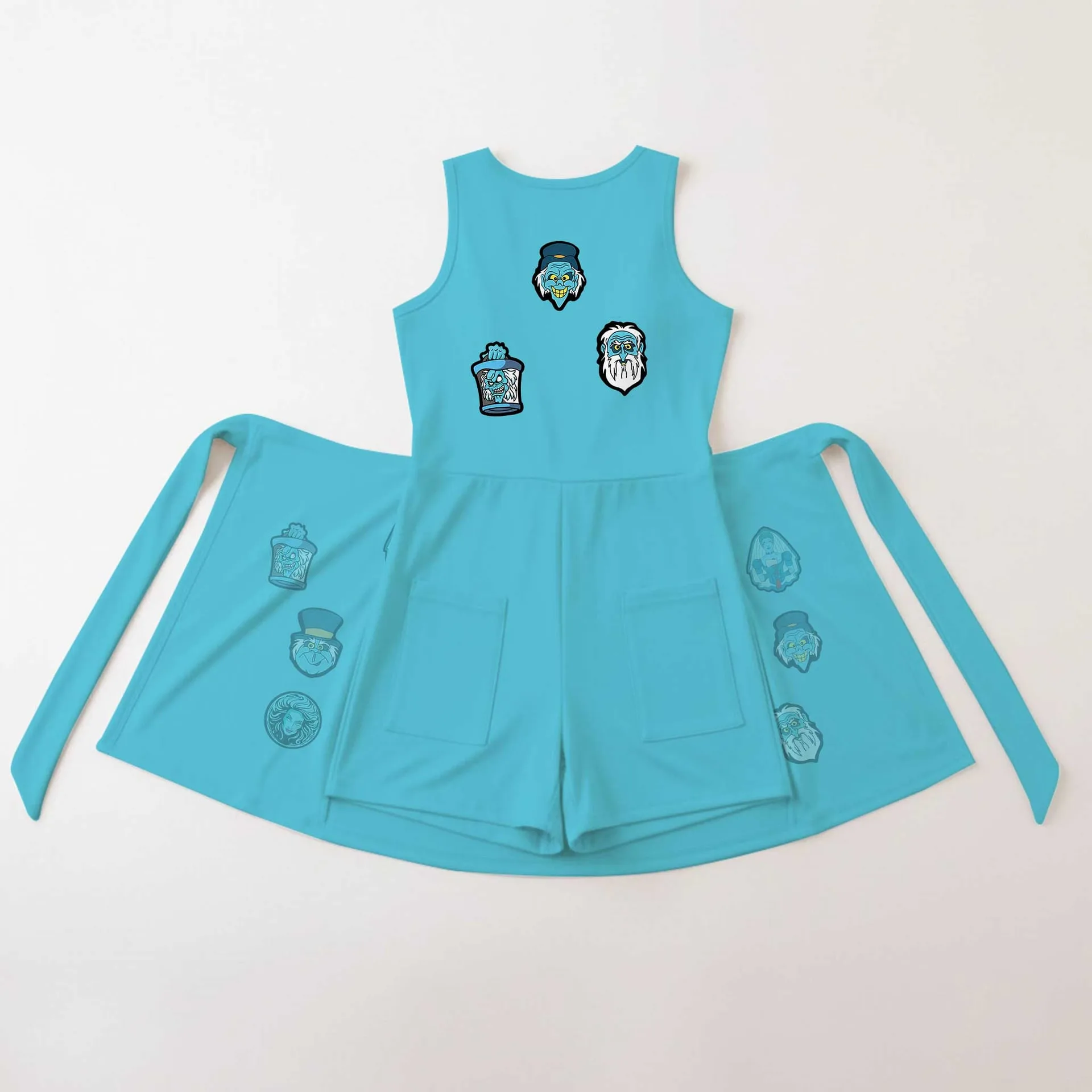 Girls Haunted Mansion Tennis Dress Skirt, Family Matching Disney Outfit - Image 2