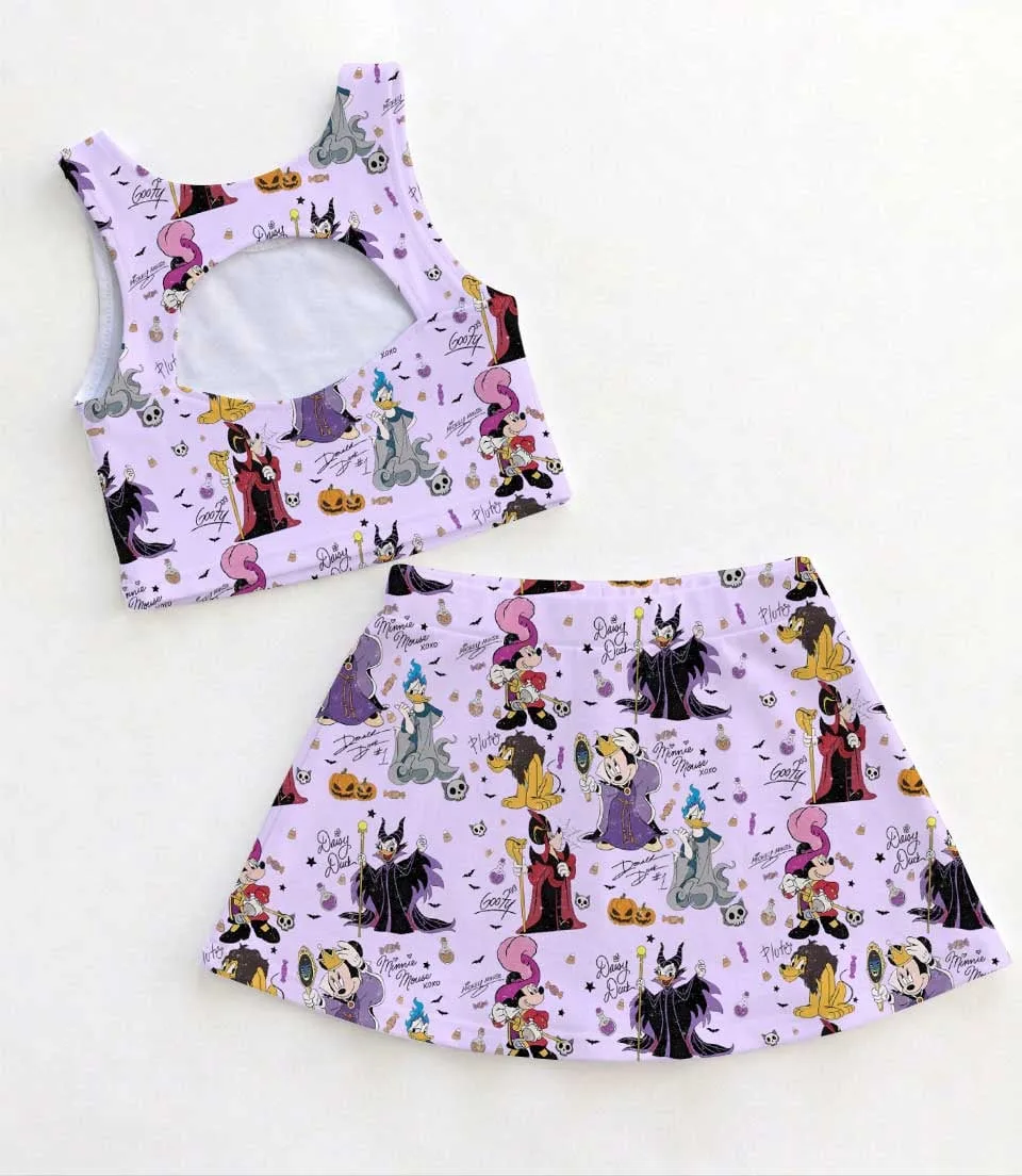 Mickey & Friends Villains Halloween Dress Set, Spooky Family Vacation Outfit - Image 2