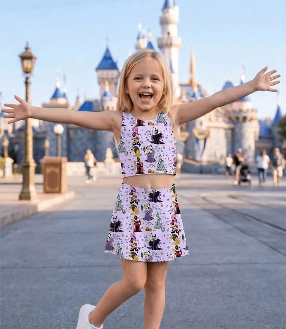 Mickey & Friends Villains Halloween Dress Set, Spooky Family Vacation Outfit - Image 3