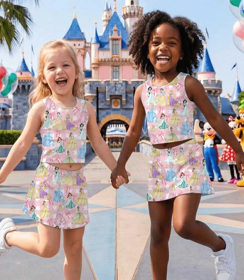 Disney Princess Dress Set, Princess Castle Vacation Outfit - Image 5