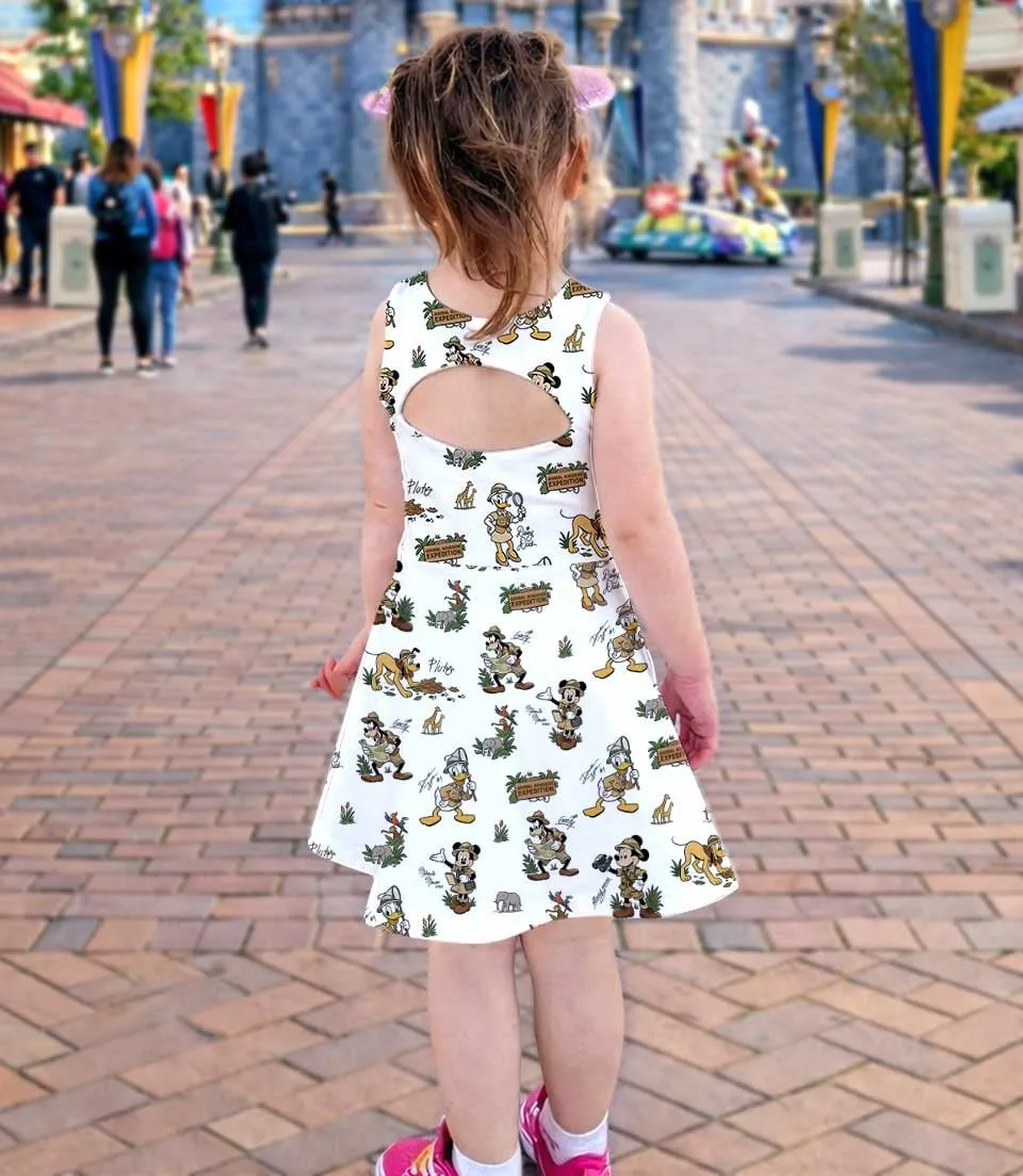 Disney Animal Kingdom Dress Set, Safari Adventure Vacation Outfit - Image 4