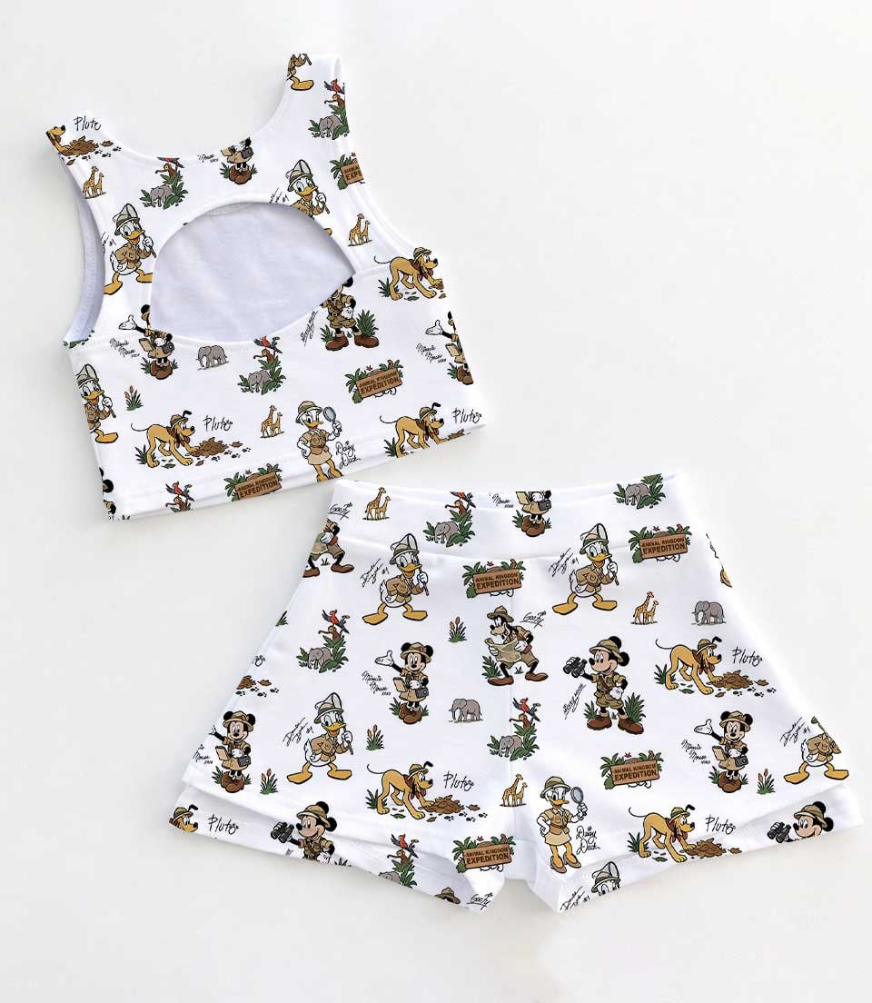 Disney Animal Kingdom Dress Set, Safari Adventure Vacation Outfit - Image 2