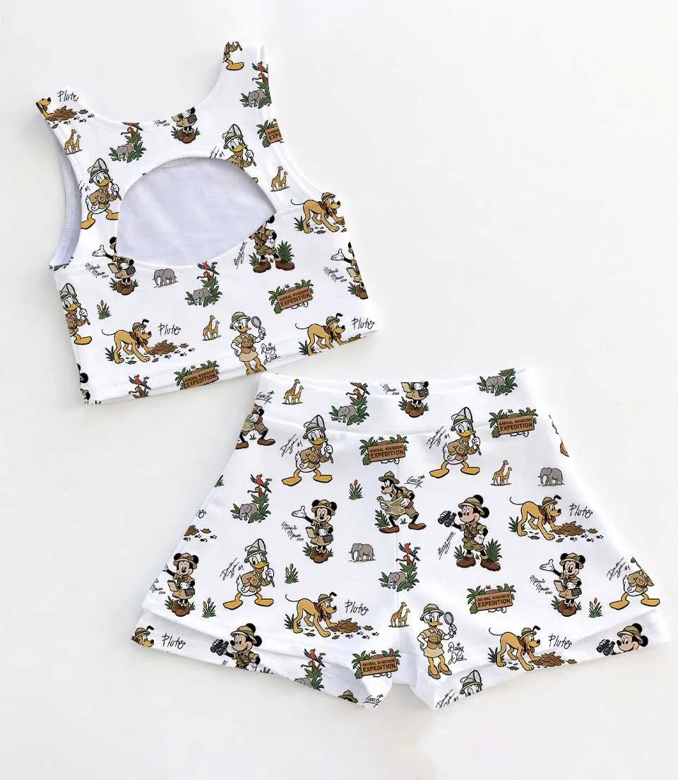 Disney Animal Kingdom Dress Set, Safari Adventure Vacation Outfit - Image 2