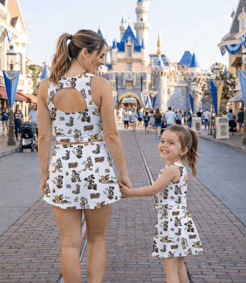 Disney Animal Kingdom Dress Set, Safari Adventure Vacation Outfit - Image 8