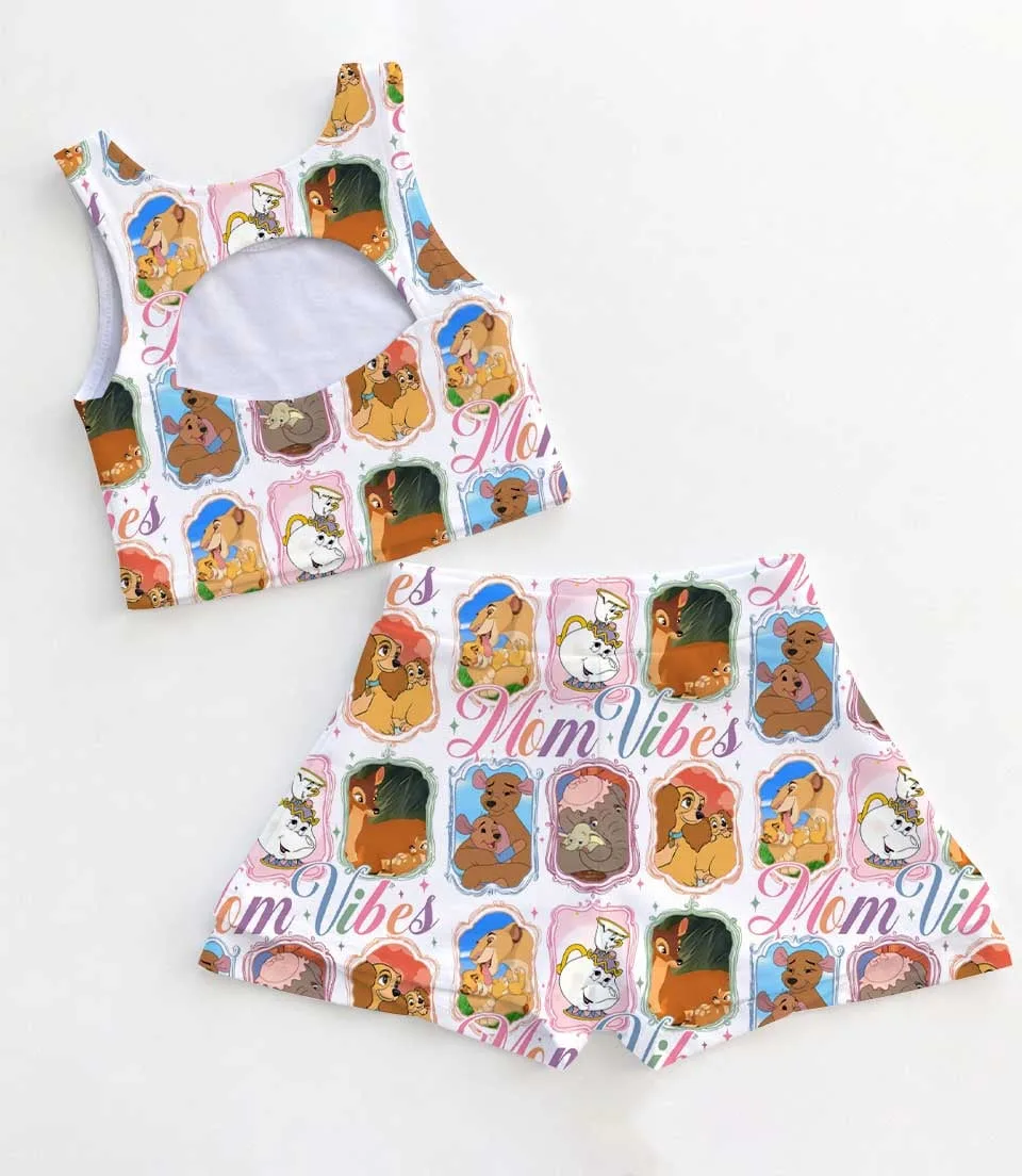 Disney Mom Vibes Dress Set, Character Vacation Outfit - Image 2