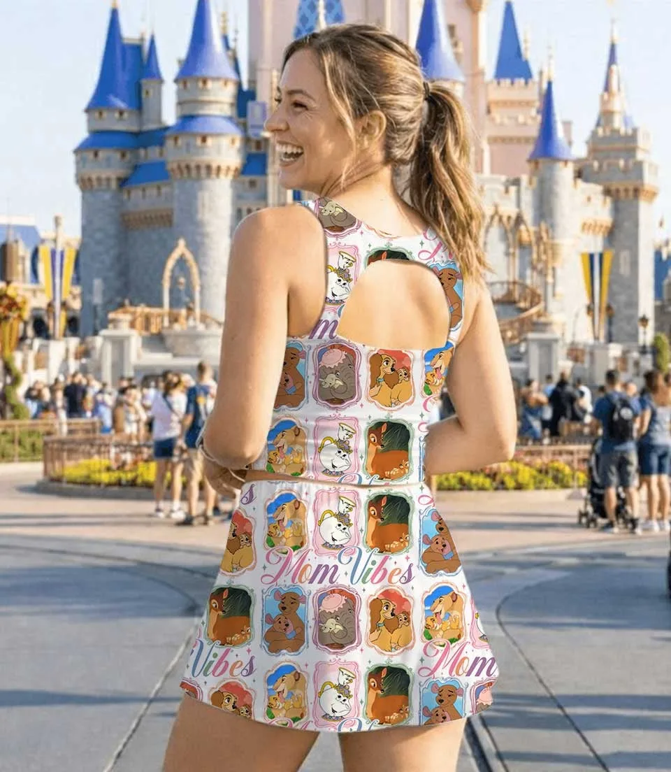 Disney Mom Vibes Dress Set, Character Vacation Outfit - Image 6