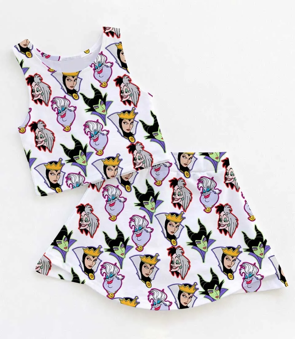 Disney Villains Dress Set, Wicked Magic Vacation Outfit