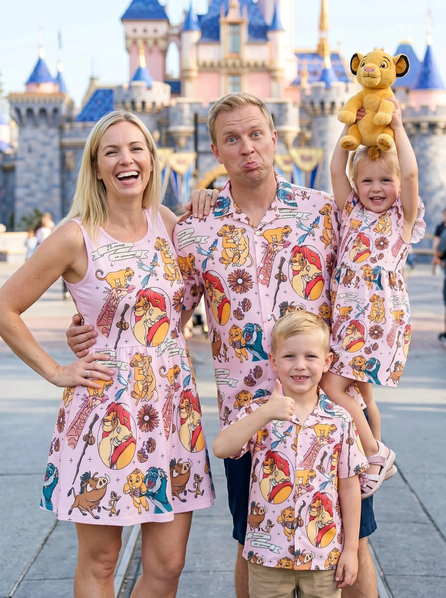 Lion King Matching Family Set, Disney Family Vacation Outfit, Disneyland Trip Clothes - Image 3