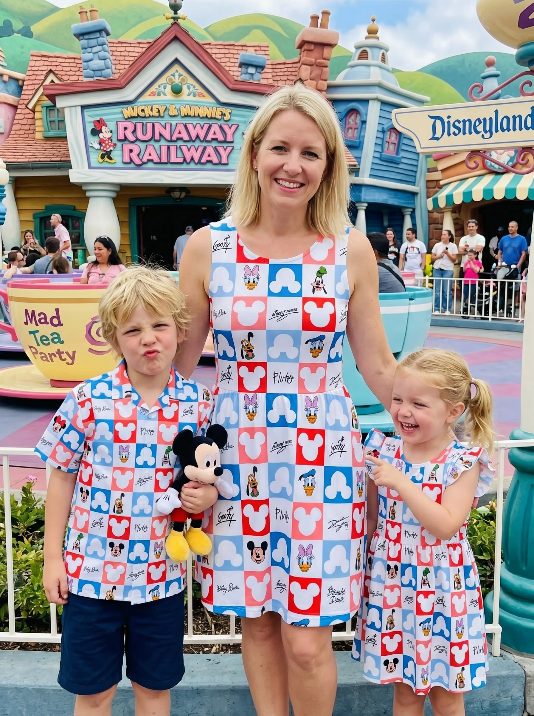 Mickey & Friends Matching Family Set, Disney Family Vacation Outfit, Disneyland Trip Clothes - Image 4