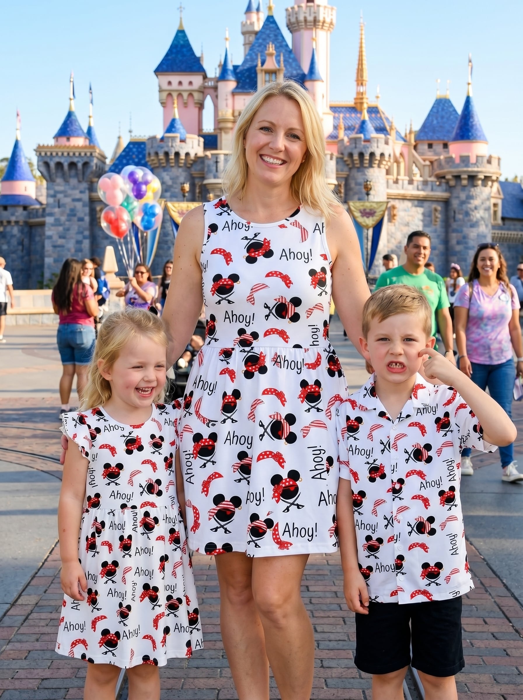 Disney Pirate Matching Family Set, Disney Family Vacation Outfit, Disneyland Trip Clothes - Image 4