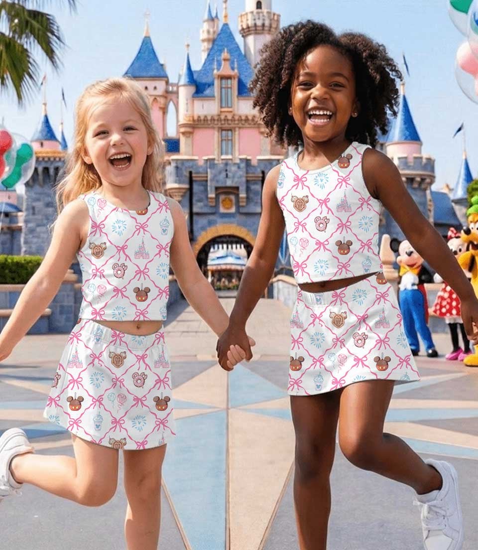 Disney Parks Matching Mom and Me Dress Set, Family Vacation Theme Park Outfit - Image 5