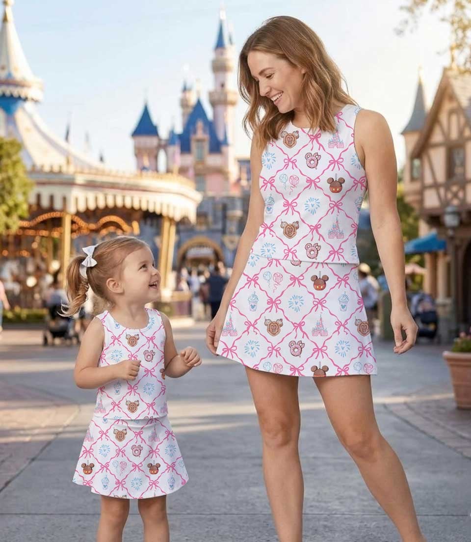 Disney Parks Matching Mom and Me Dress Set, Family Vacation Theme Park Outfit - Image 7