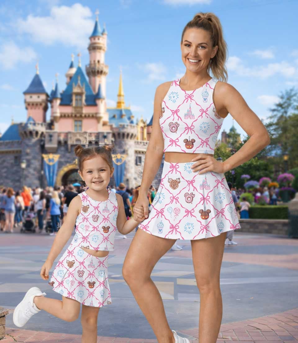 Disney Parks Matching Mom and Me Dress Set, Family Vacation Theme Park Outfit - Image 9