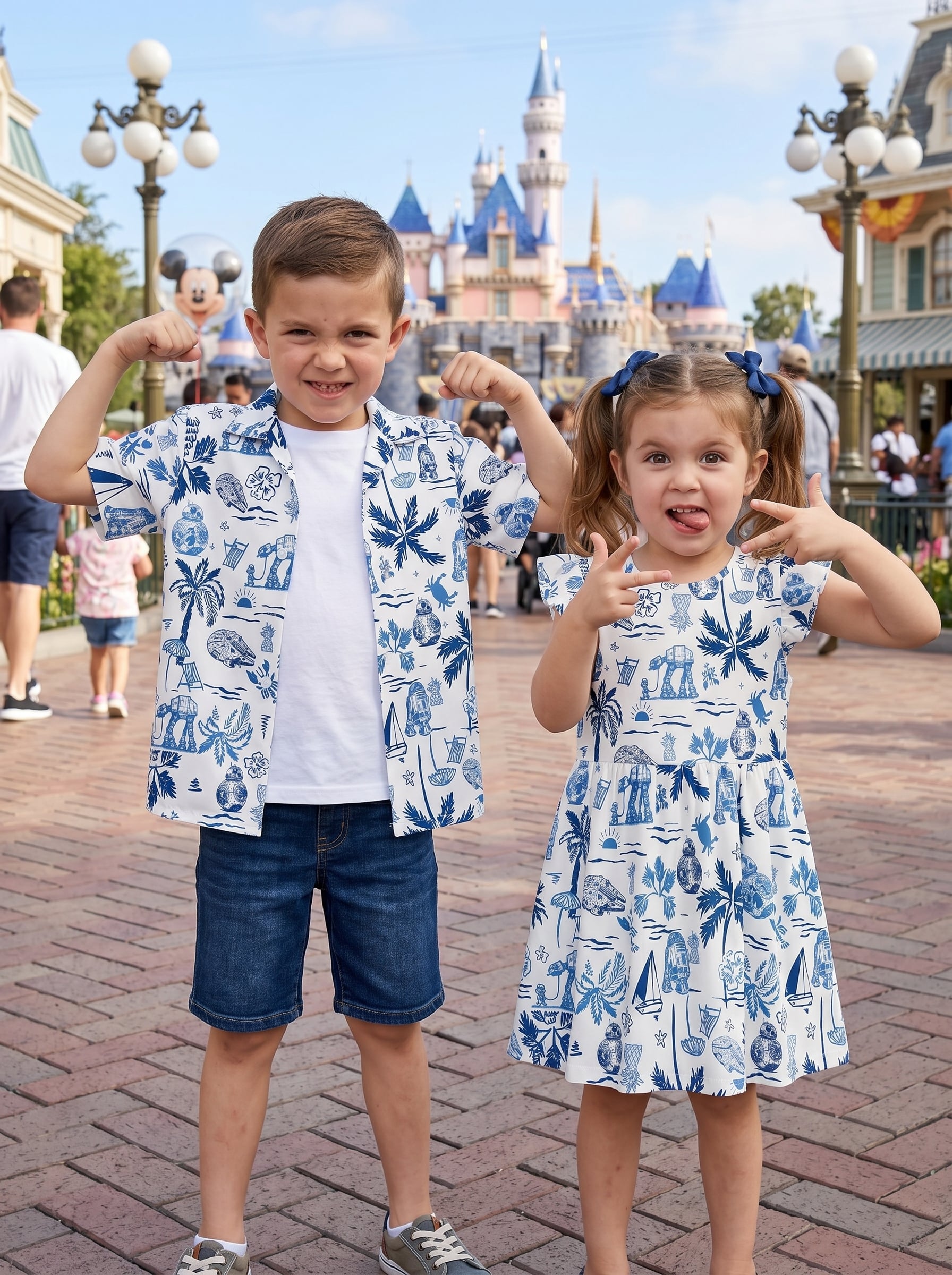 Star Wars Travel Toile Matching Family Set, Disney Family Vacation Outfit, Disneyland Trip Clothes - Image 5
