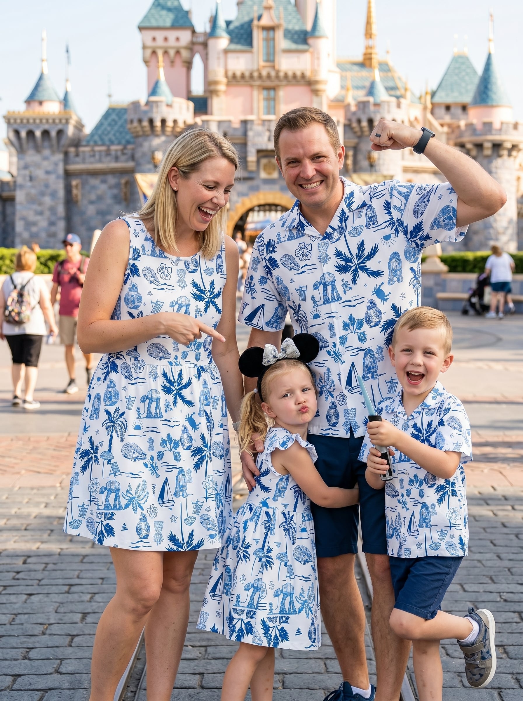 Star Wars Travel Toile Matching Family Set, Disney Family Vacation Outfit, Disneyland Trip Clothes
