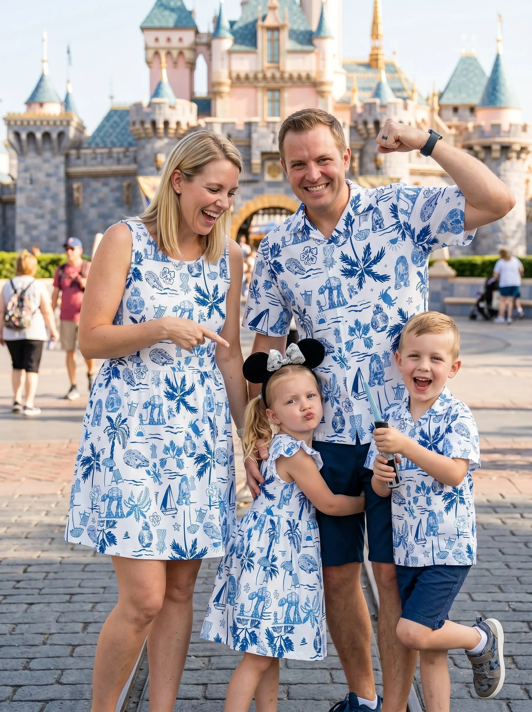 Star Wars Travel Toile Matching Family Set, Disney Family Vacation Outfit, Disneyland Trip Clothes