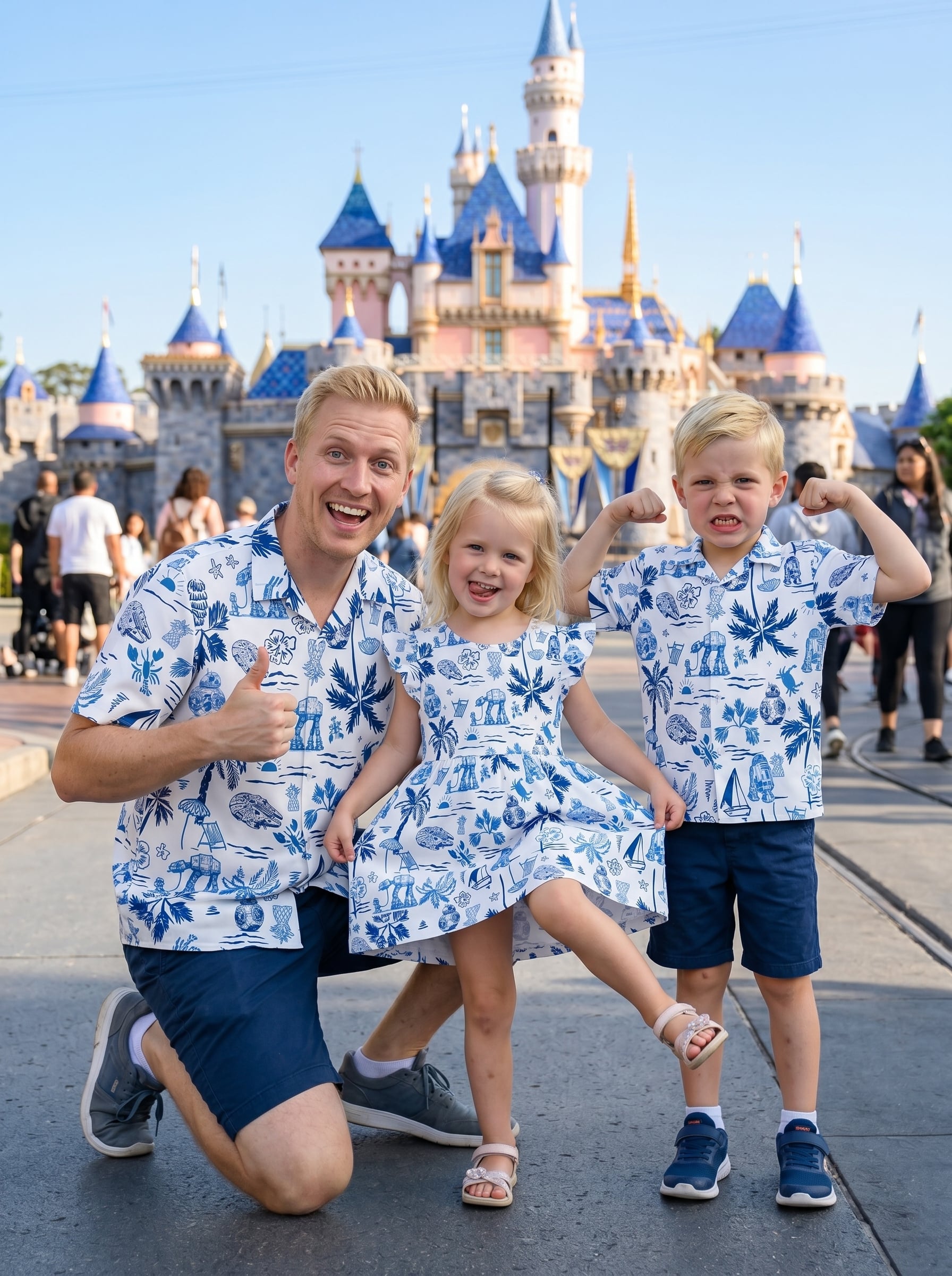Star Wars Travel Toile Matching Family Set, Disney Family Vacation Outfit, Disneyland Trip Clothes - Image 3