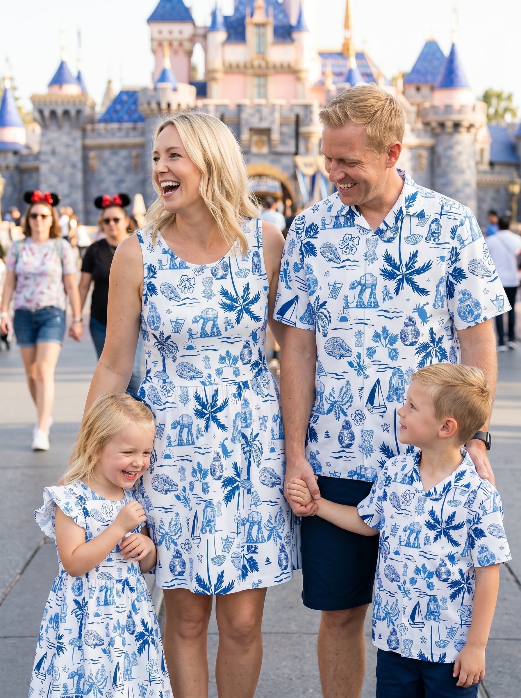 Star Wars Travel Toile Matching Family Set, Disney Family Vacation Outfit, Disneyland Trip Clothes - Image 2