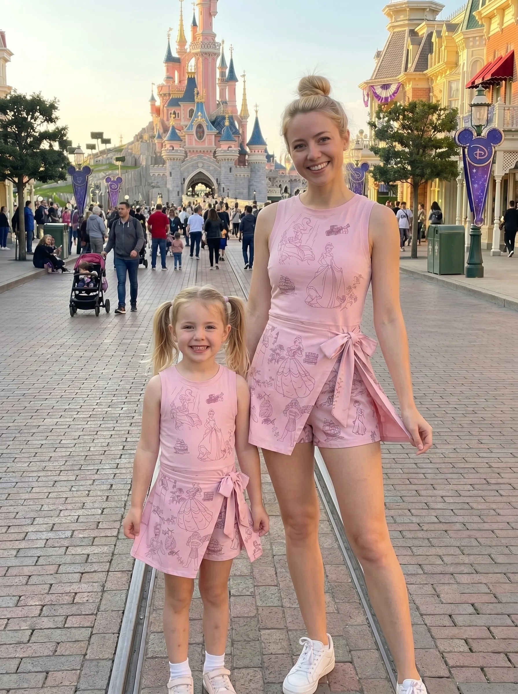 Disney Princess Tennis Dress Skirt, Disney Tennis Skort For Women